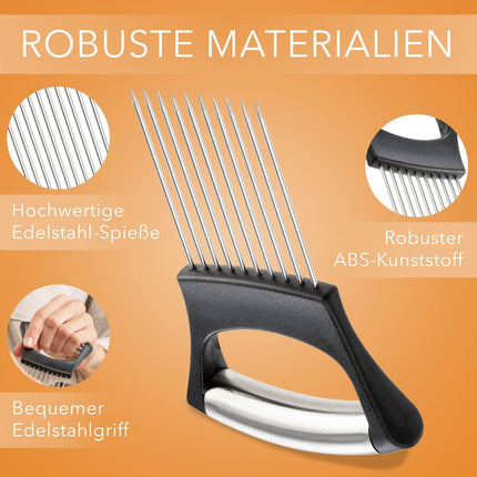Scheidehilfe aus Edelstahl zum Schneiden von Gemüse (Schneidehilfe) kaufen bei Linkreich – Jetzt entdecken!
