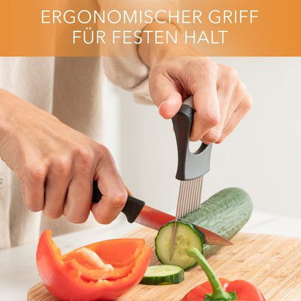 Scheidehilfe aus Edelstahl zum Schneiden von Gemüse (Schneidehilfe) kaufen bei Linkreich – Jetzt entdecken!