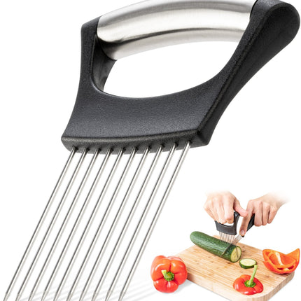 Scheidehilfe aus Edelstahl zum Schneiden von Gemüse (Schneidehilfe) kaufen bei Linkreich – Jetzt entdecken!