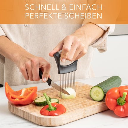 Scheidehilfe aus Edelstahl zum Schneiden von Gemüse (Schneidehilfe) kaufen bei Linkreich – Jetzt entdecken!