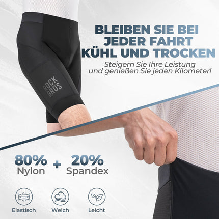Schnelltrocknende Fahrradhose Atmungsaktiv Herren Sommer (Fahrradhose) kaufen bei Linkreich – Jetzt entdecken!