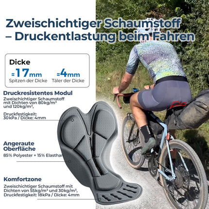 Schnelltrocknende Fahrradhose Atmungsaktiv Herren Sommer (Fahrradhose) kaufen bei Linkreich – Jetzt entdecken!