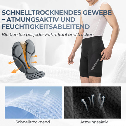 Schnelltrocknende Fahrradhose Atmungsaktiv Herren Sommer (Fahrradhose) kaufen bei Linkreich – Jetzt entdecken!