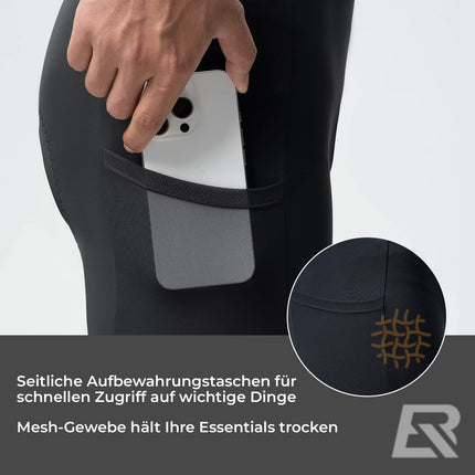 Schnelltrocknende Kurz Fahrradhose Gepolstert Herren Sommer (Fahrradhose) kaufen bei Linkreich – Jetzt entdecken!