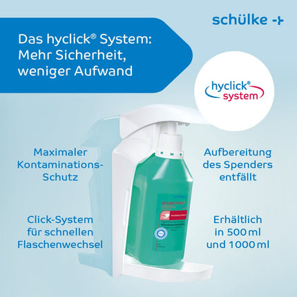 Schülke desderman® Händedesinfektion (ohne Farbstoff/Parfüm)