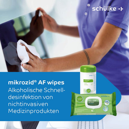 Schülke Mikrozid AF Wipes premium Desinfektionstücher - 50 Tücher | Packung (50 Tücher)