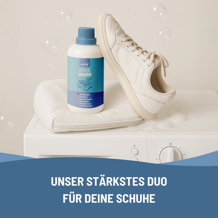 SEO. Schuhwaschmittel + Waschnetz - Schuhwaschmittel Linkreich
