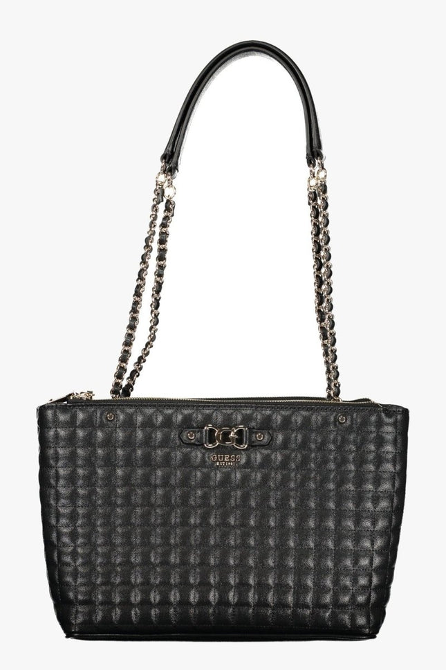 SEO. Schwarze Damentasche Von Guess Jeans - Schwarz Linkreich