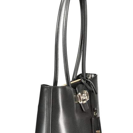 SEO. Schwarze Damentasche Von Guess Jeans - Schwarz Linkreich