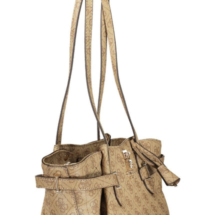 SEO. Schwarze Damentasche Von Guess Jeans - Beige Linkreich