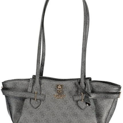 SEO. Schwarze Damentasche Von Guess Jeans - Schwarz Linkreich