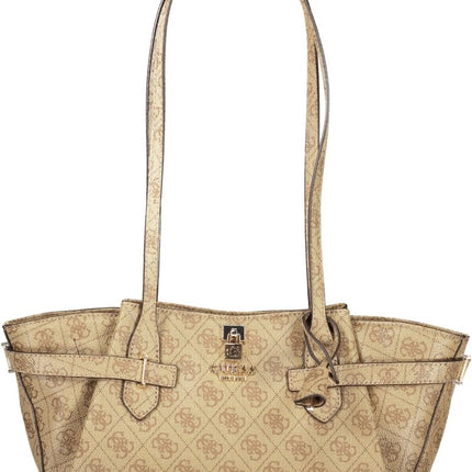 SEO. Schwarze Damentasche Von Guess Jeans - Beige Linkreich