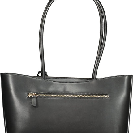 SEO. Schwarze Damentasche Von Guess Jeans - Schwarz Linkreich