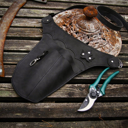 Schwarzer Gartenwerkzeuggürtel für die Rechte Körperseite (werkzeuggürtel) kaufen bei Linkreich – Jetzt entdecken!