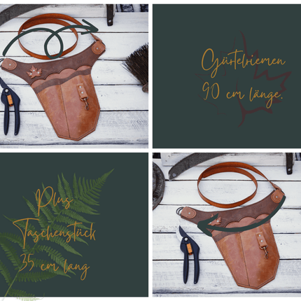 Schwarzer Gartenwerkzeuggürtel für die Rechte Körperseite (werkzeuggürtel) kaufen bei Linkreich – Jetzt entdecken!