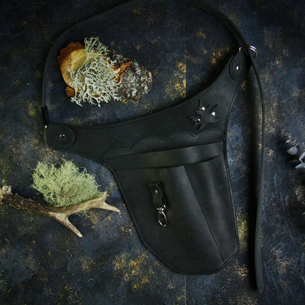 Schwarzer Gartenwerkzeuggürtel für die Rechte Körperseite (werkzeuggürtel) kaufen bei Linkreich – Jetzt entdecken!