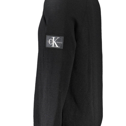 SEO. Schwarzer Pullover Für Herren Von Calvin Klein - Schwarz Linkreich