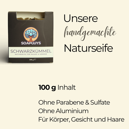Schwarzkümmel Naturseife