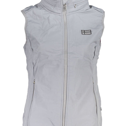 SCUOLA NAUTICA Ärmellose Jacke Damen – Softshell mit abnehmbarer Kapuze