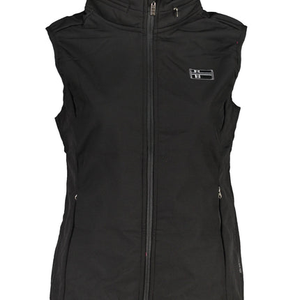 SCUOLA NAUTICA Ärmellose Jacke Damen – Softshell mit abnehmbarer Kapuze