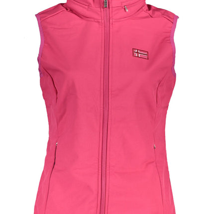 SCUOLA NAUTICA Ärmellose Jacke Damen – Softshell mit abnehmbarer Kapuze