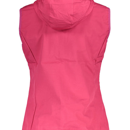 SCUOLA NAUTICA Ärmellose Jacke Damen – Softshell mit abnehmbarer Kapuze