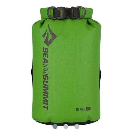 Sea to Summit Big River Drybag 8L – Wasserdichter Packsack 420D TPU, Hypalon, Grün