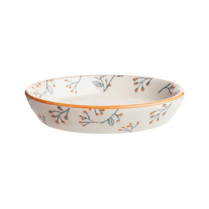 SEO. Seifenschale ROMANTIC aus Steinzeug – handgestempelt & floral | Tranquillo - Linkreich