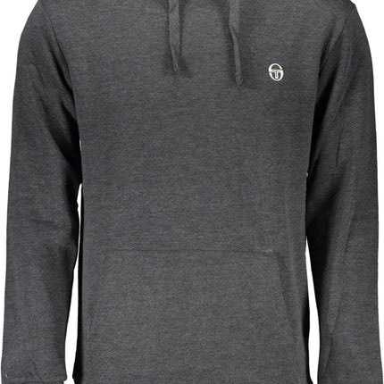 SEO. Sergio Tacchini Sweatshirt Herren mit Reißverschluss – Graues Kapuzenpullover für Herbst/Winter - Grau Linkreich