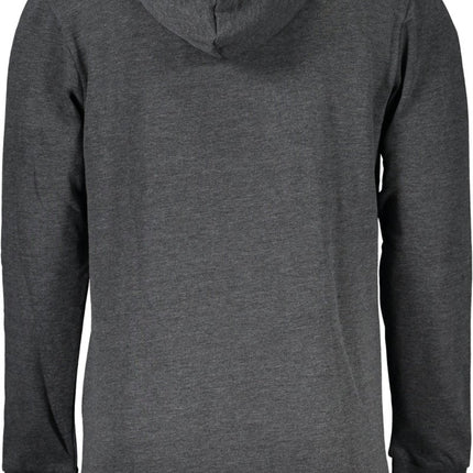 SEO. Sergio Tacchini Sweatshirt Herren mit Reißverschluss – Graues Kapuzenpullover für Herbst/Winter - Grau Linkreich