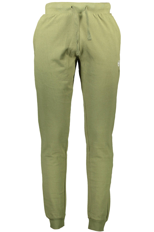 Sergio Tacchini Jogginghose Herren – Grüne Sporthose mit Logo-Stickerei