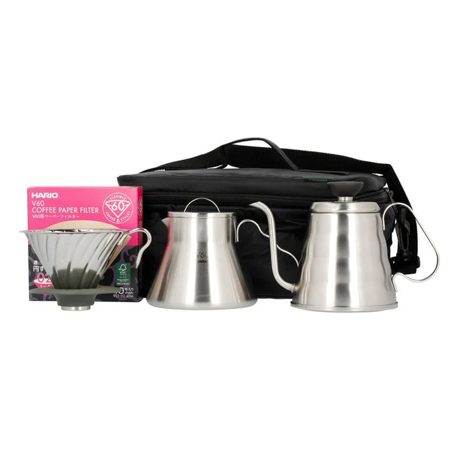 Hario Outdoor Coffee Basic Set – Complete Travel Coffee Kit