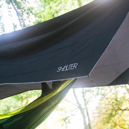SEO. SHÄLTER | Tarp Zeltplane für die HÄNG - Mit Muster (Topo - Linien) Linkreich