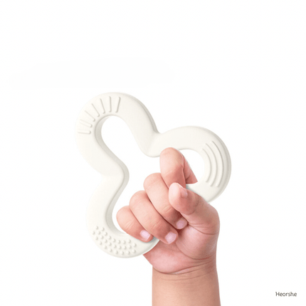SEO. Shamrock Teether - Rosa/Weiß Linkreich