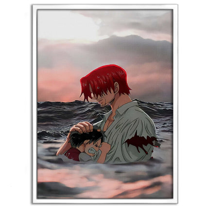 Shanks & Luffy - One Piece - Anime Leinwandbild (Canvas) kaufen bei Linkreich – Jetzt entdecken!