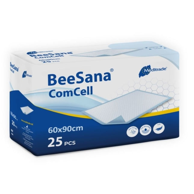 BeeSana® ComCell Unterlage 60x90 cm aus Zellulose Papier | Packung (25 Stück)