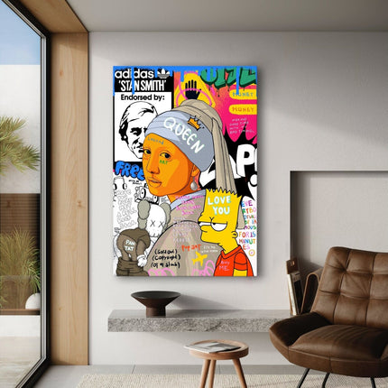 Showtime Pearl - Leinwandbild Pop Art (Canvas) kaufen bei Linkreich – Jetzt entdecken!