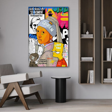 Showtime Pearl - Leinwandbild Pop Art (Canvas) kaufen bei Linkreich – Jetzt entdecken!