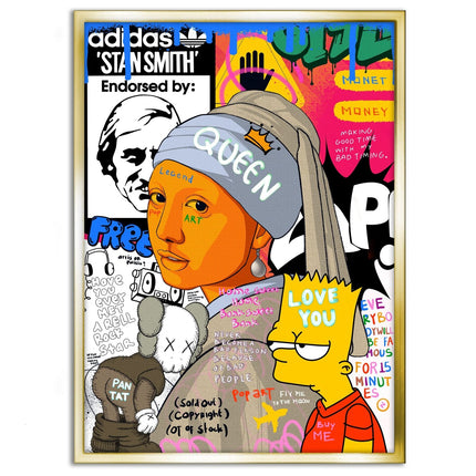 Showtime Pearl - Leinwandbild Pop Art (Canvas) kaufen bei Linkreich – Jetzt entdecken!