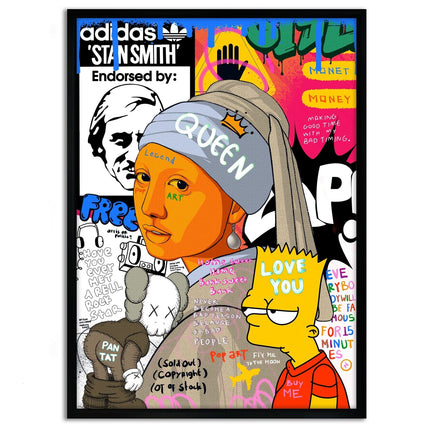 Showtime Pearl - Leinwandbild Pop Art (Canvas) kaufen bei Linkreich – Jetzt entdecken!