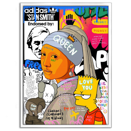 Showtime Pearl - Leinwandbild Pop Art (Canvas) kaufen bei Linkreich – Jetzt entdecken!