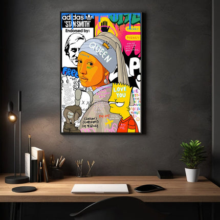 Showtime Pearl - Leinwandbild Pop Art (Canvas) kaufen bei Linkreich – Jetzt entdecken!