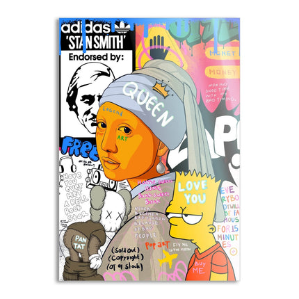 Showtime Pearl - Leinwandbild Pop Art (Canvas) kaufen bei Linkreich – Jetzt entdecken!