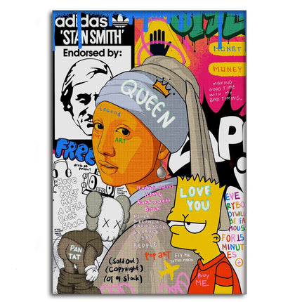 Showtime Pearl - Leinwandbild Pop Art (Canvas) kaufen bei Linkreich – Jetzt entdecken!