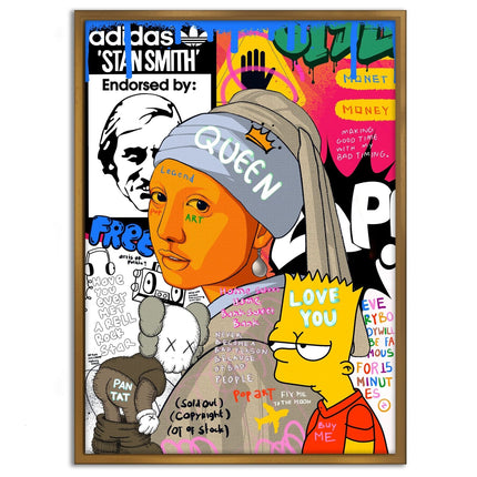 Showtime Pearl - Leinwandbild Pop Art (Canvas) kaufen bei Linkreich – Jetzt entdecken!