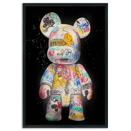 Signature Bear - Leinwandbild Luxuriös (Canvas) kaufen bei Linkreich – Jetzt entdecken!