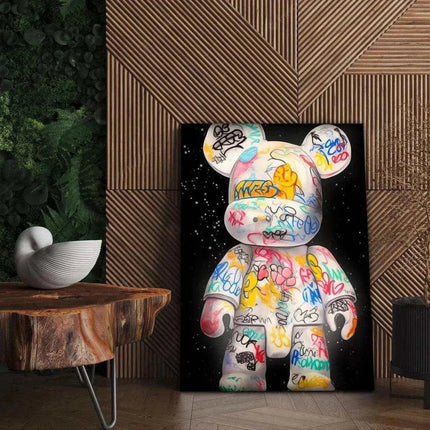 Signature Bear - Leinwandbild Luxuriös (Canvas) kaufen bei Linkreich – Jetzt entdecken!