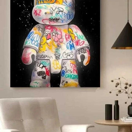 Signature Bear - Leinwandbild Luxuriös (Canvas) kaufen bei Linkreich – Jetzt entdecken!