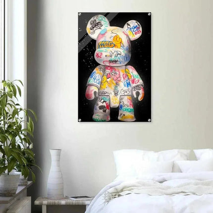 Signature Bear - Leinwandbild Luxuriös (Canvas) kaufen bei Linkreich – Jetzt entdecken!