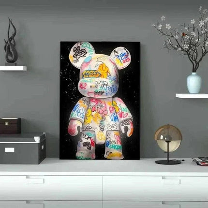 Signature Bear - Leinwandbild Luxuriös (Canvas) kaufen bei Linkreich – Jetzt entdecken!